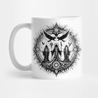 Druid ink art Mug